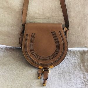 Chloé - Mini Marcie Leather Saddle Bag